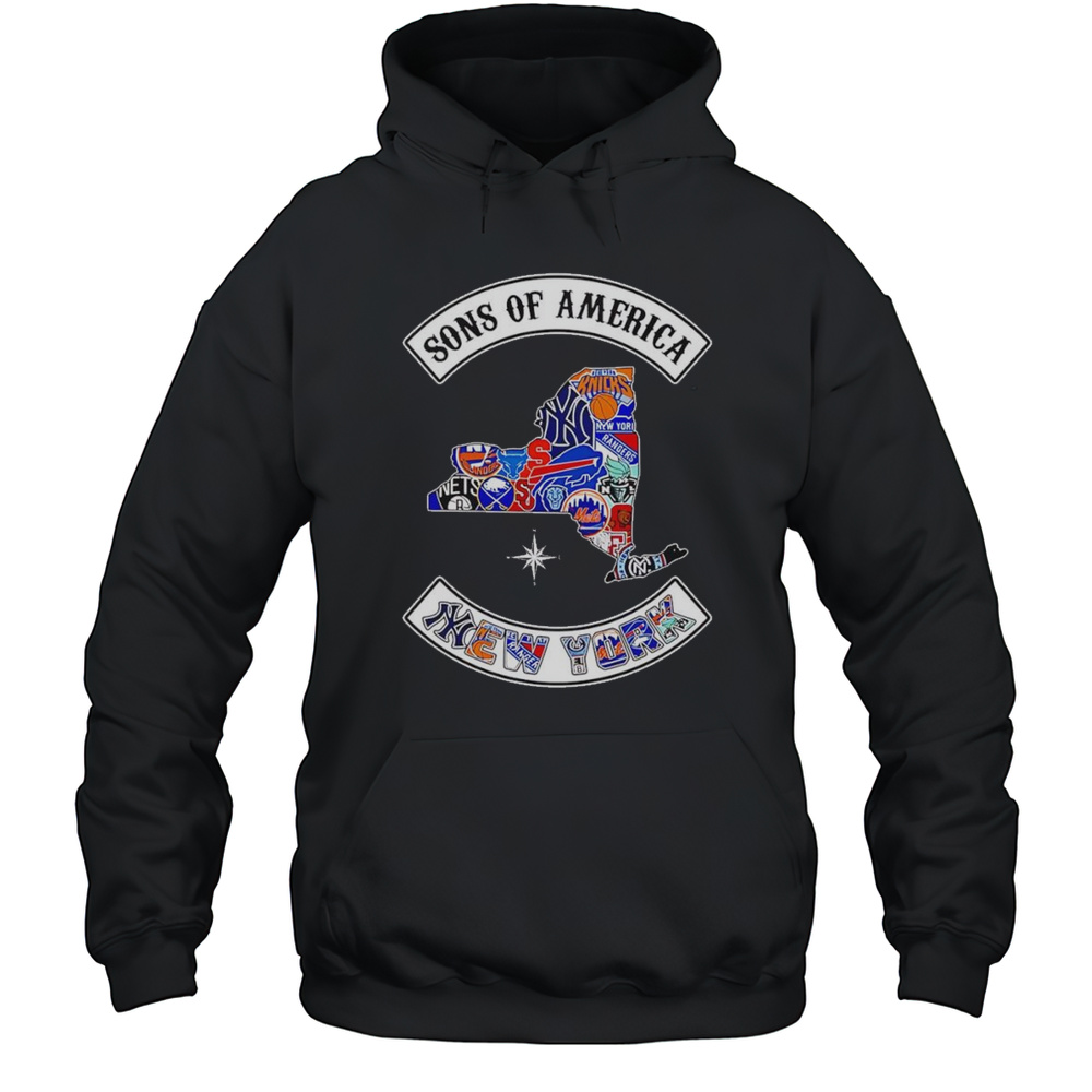 Sons Of America New York Sports Shirt Unisex Hoodie