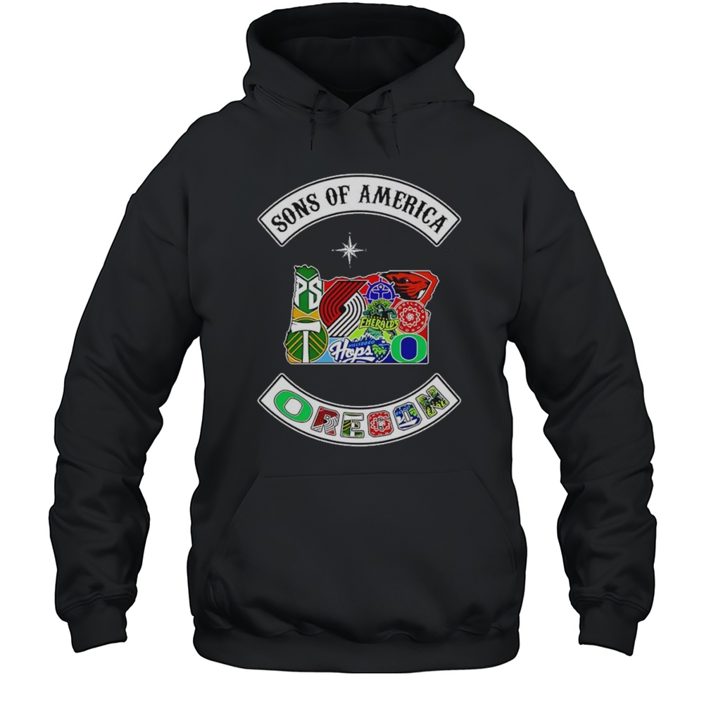 Sons Of America Oregon Sports Shirt Unisex Hoodie