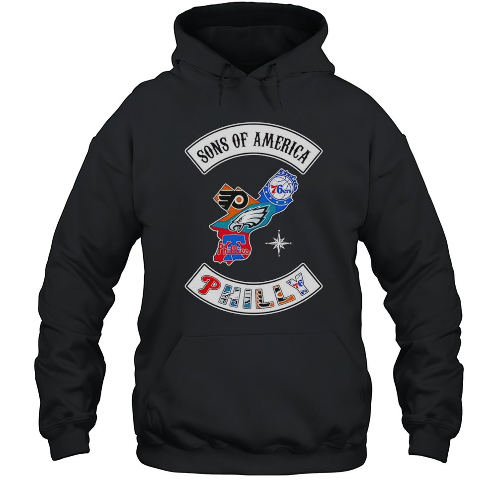 Sons Of America Philadelphia Sports Shirt Unisex Hoodie