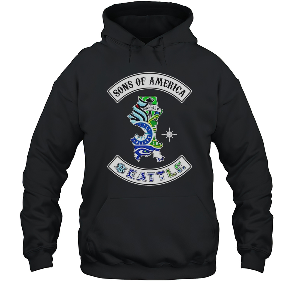 Sons Of America Seattle Sports Shirt Unisex Hoodie
