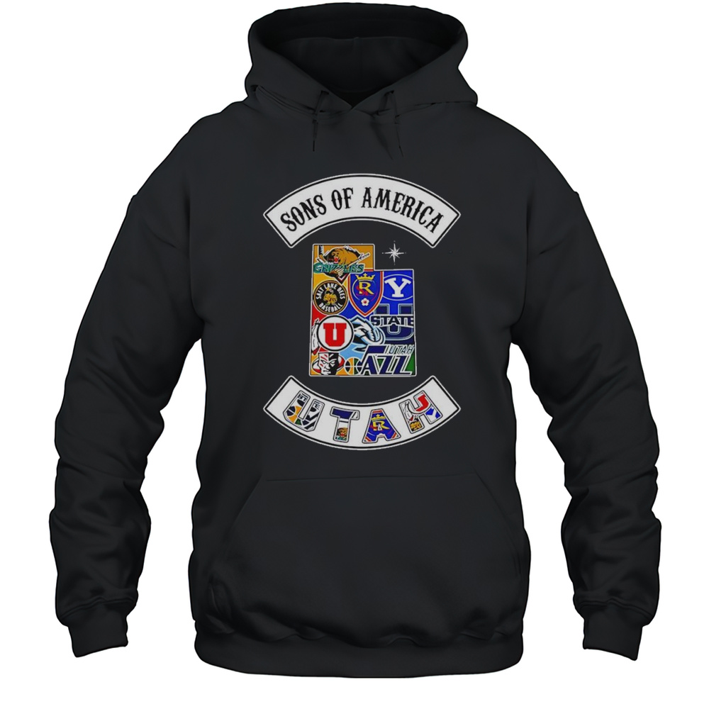 Sons Of America Utah Sports Shirt Unisex Hoodie