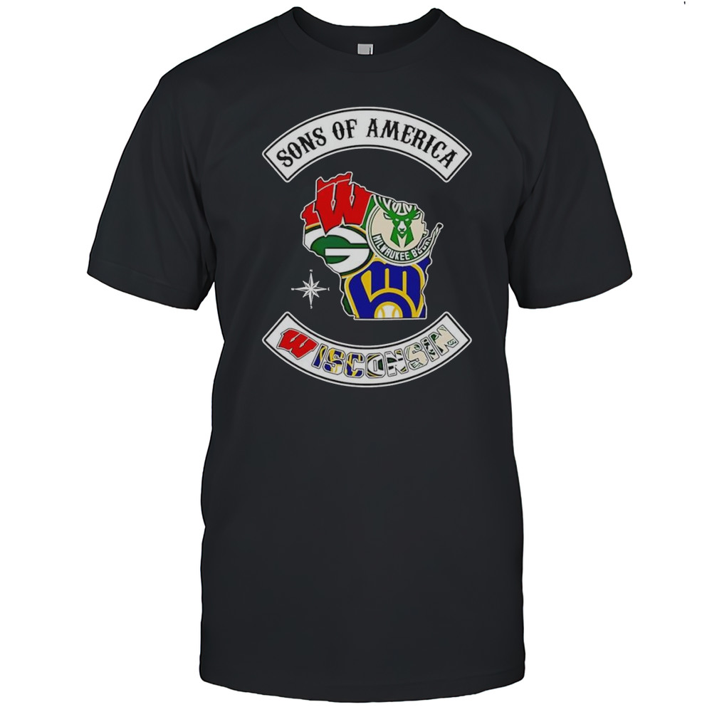 Sons Of America Wisconsin Sports Shirt