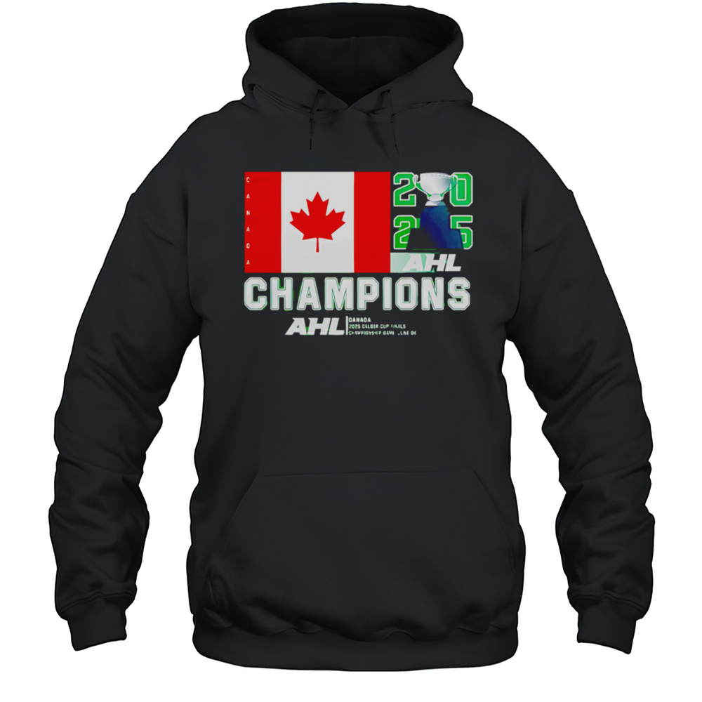 Abbotsford Canucks AHL 2025 Champions Calder Cup Shirt Unisex Hoodie