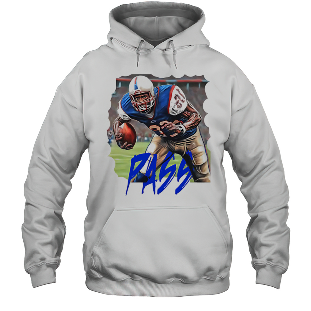 American Football Pass Vintage Shirt Unisex Hoodie