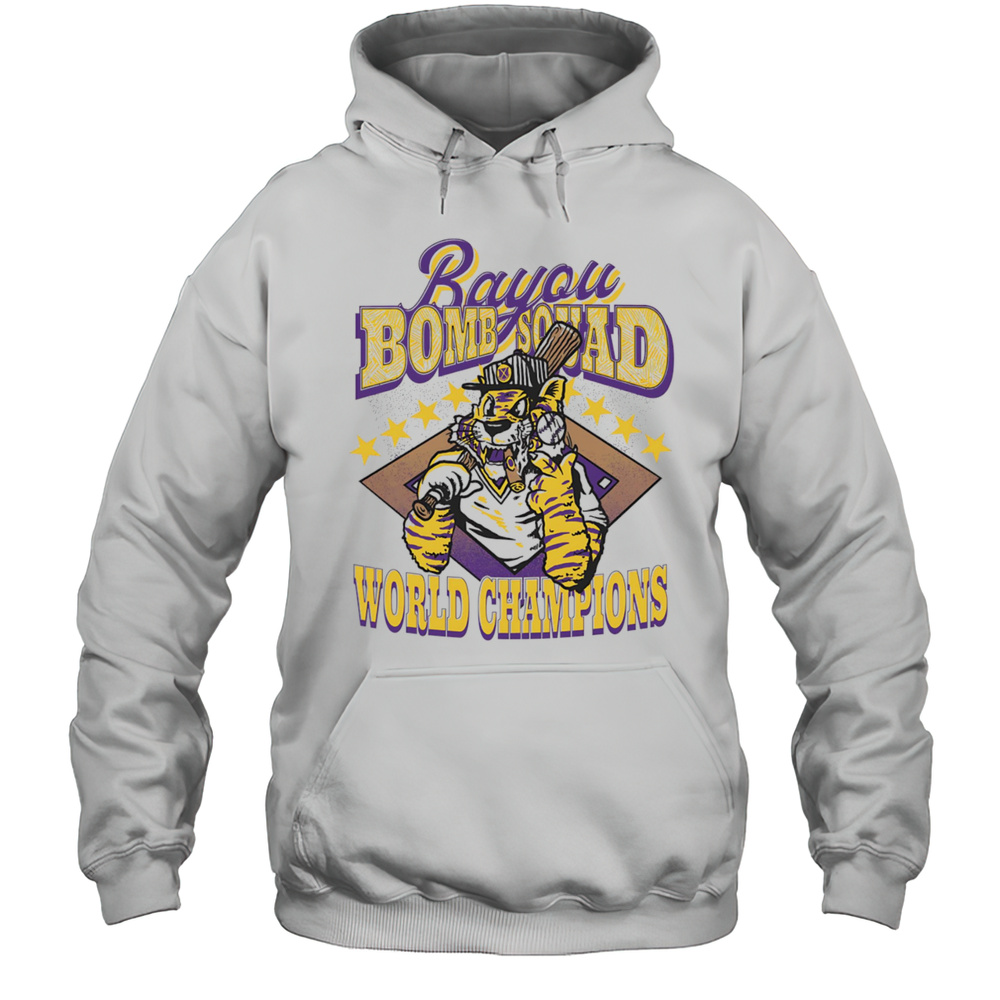 Bayou Bomb Squad World Champions Shirt Unisex Hoodie