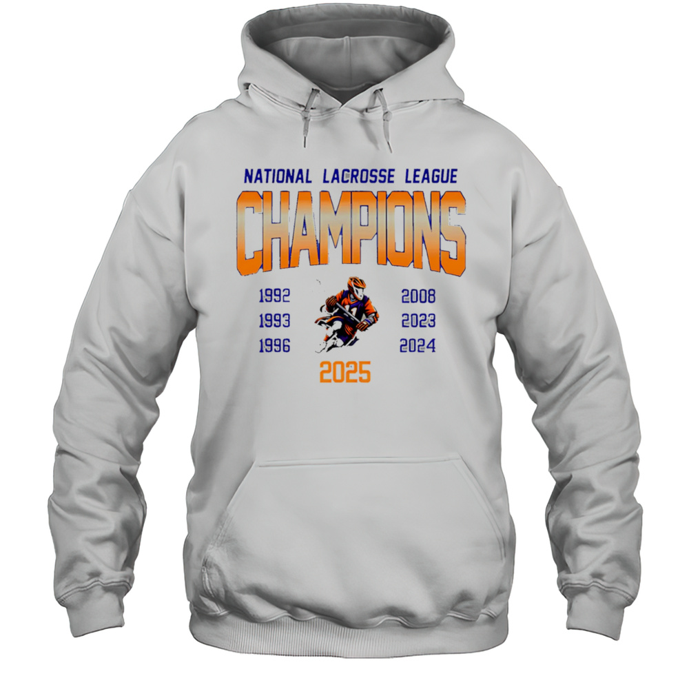 Buffalo Lacrosse Champions 2025 Shirt Unisex Hoodie