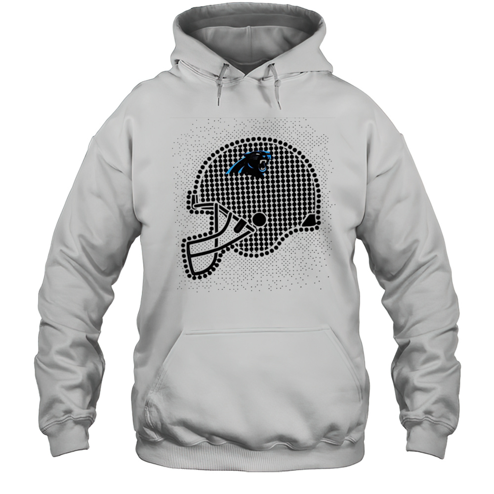 Carolina Panthers Polka Dots Helmet Shirt Unisex Hoodie