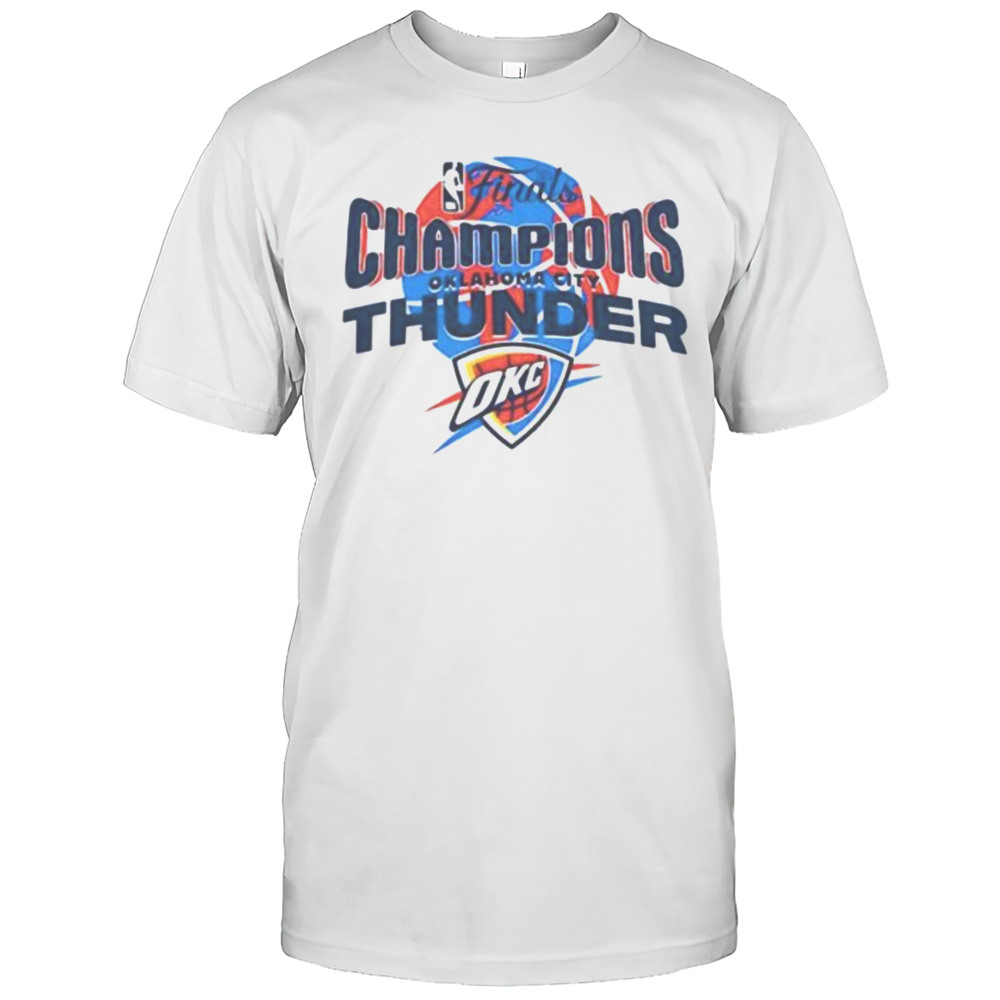 Champions Oklahoma City Thunder Basketball 2025 NBA Finals Playoff Vintage Shirt