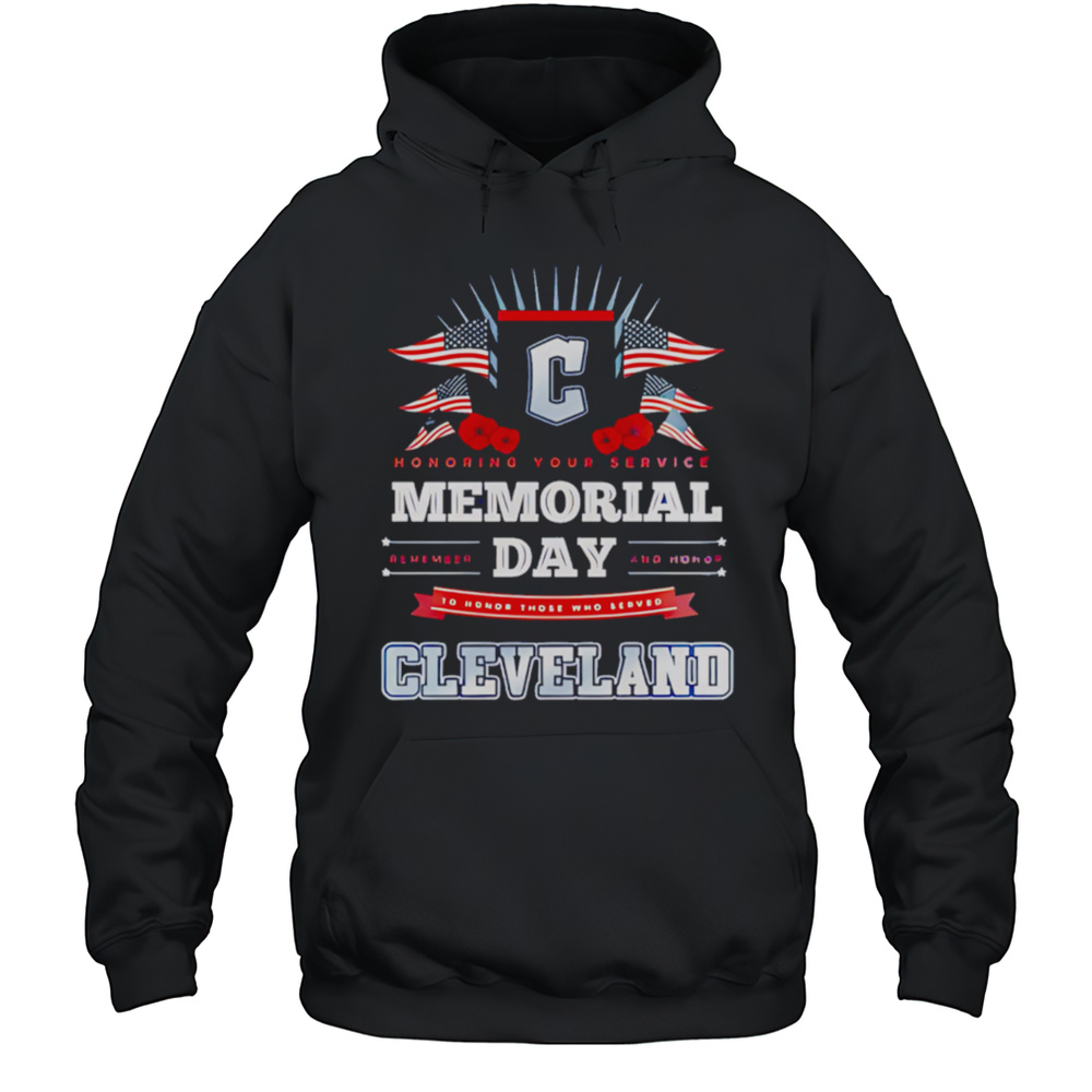 Cleveland Guardians MLB X Memorial Day Baseball Shirt Unisex Hoodie