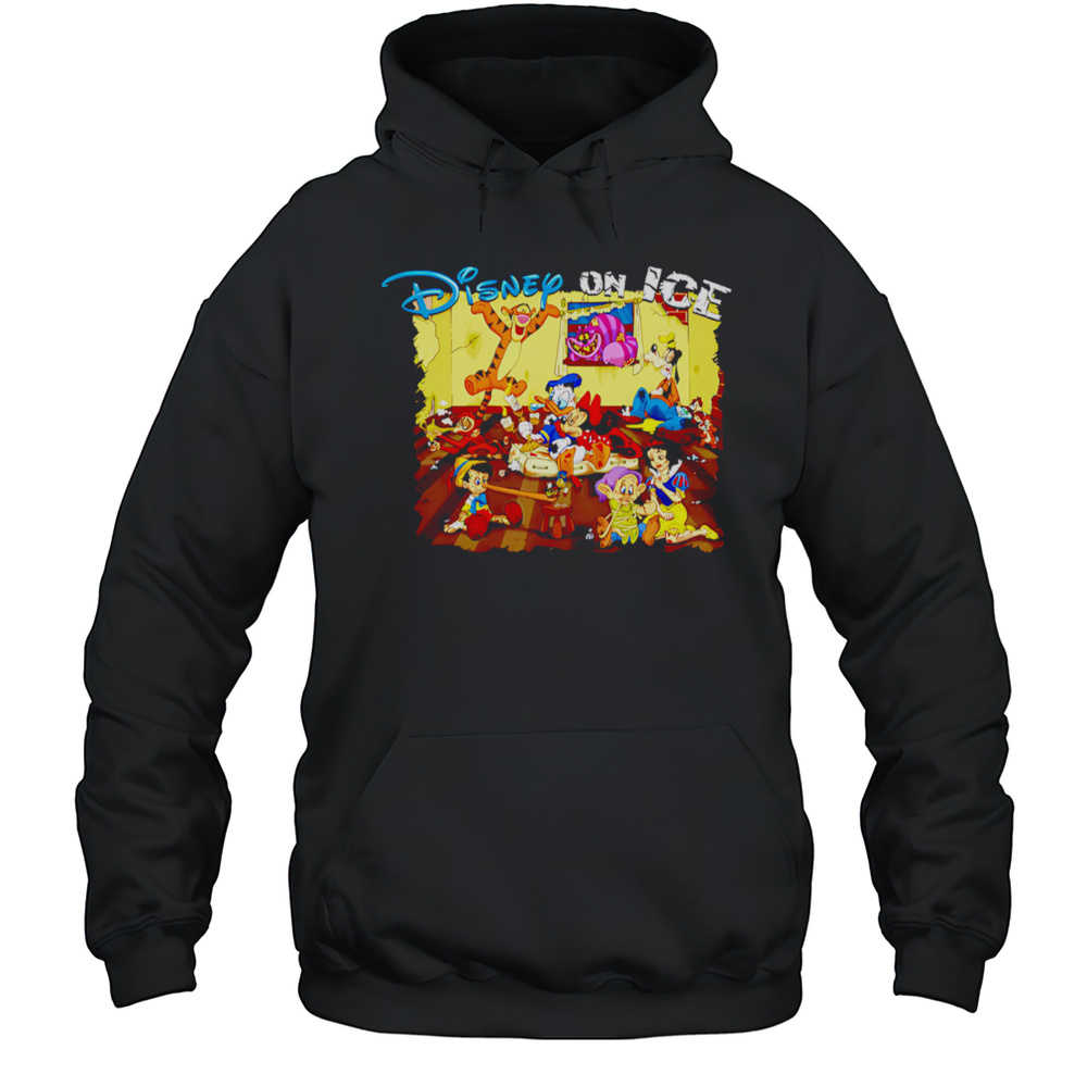 Disney On Ice Funny Cartoon Shirt Unisex Hoodie
