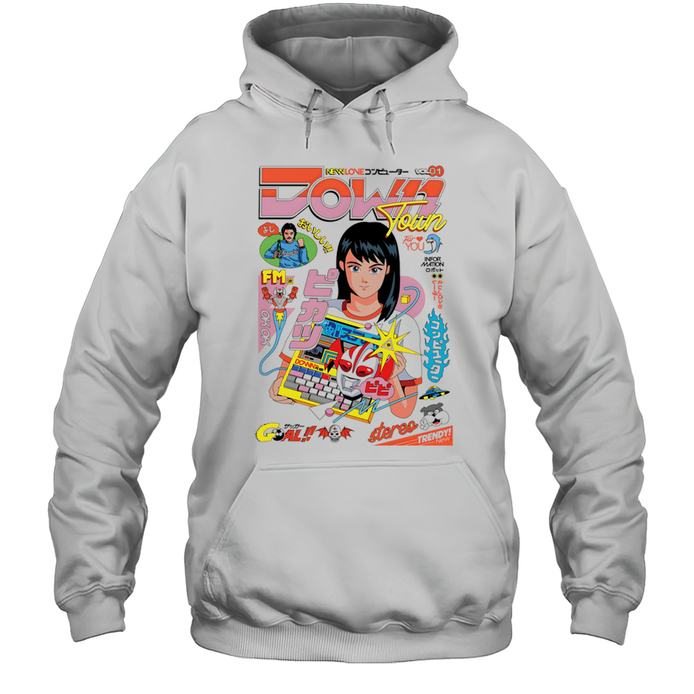 DownTown Series Vol 1 Cartoon Shirt Unisex Hoodie