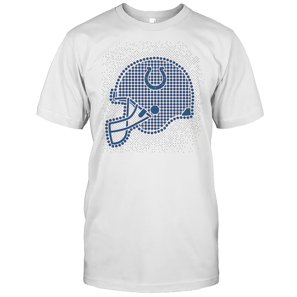 Indianapolis Colts Polka Dots Helmet Shirt