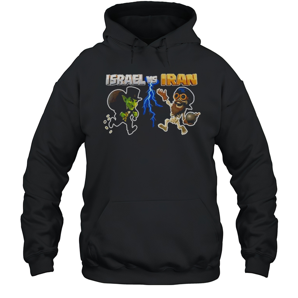Israel Vs Iran T-Shirt Unisex Hoodie