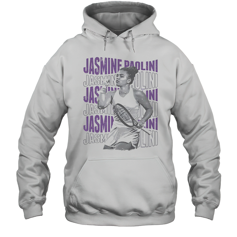 Jasmine Paolini Psychedelic Name Vintage Shirt Unisex Hoodie