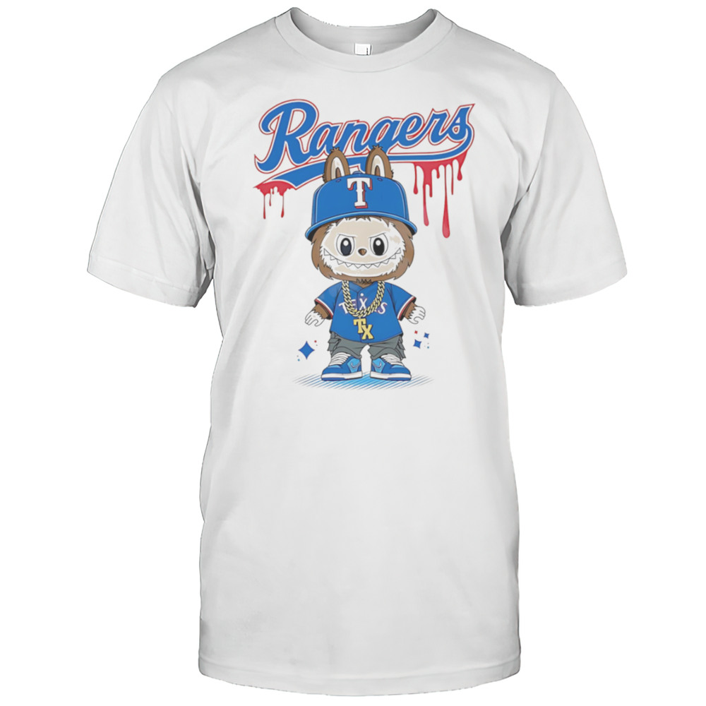Labubu Texas Rangers Globe Shirt