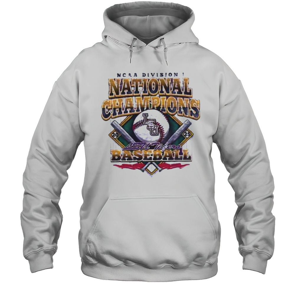 LSU Tigers 2025 NCAA Division I Baseball National Champions Vintage Shirt Unisex Hoodie