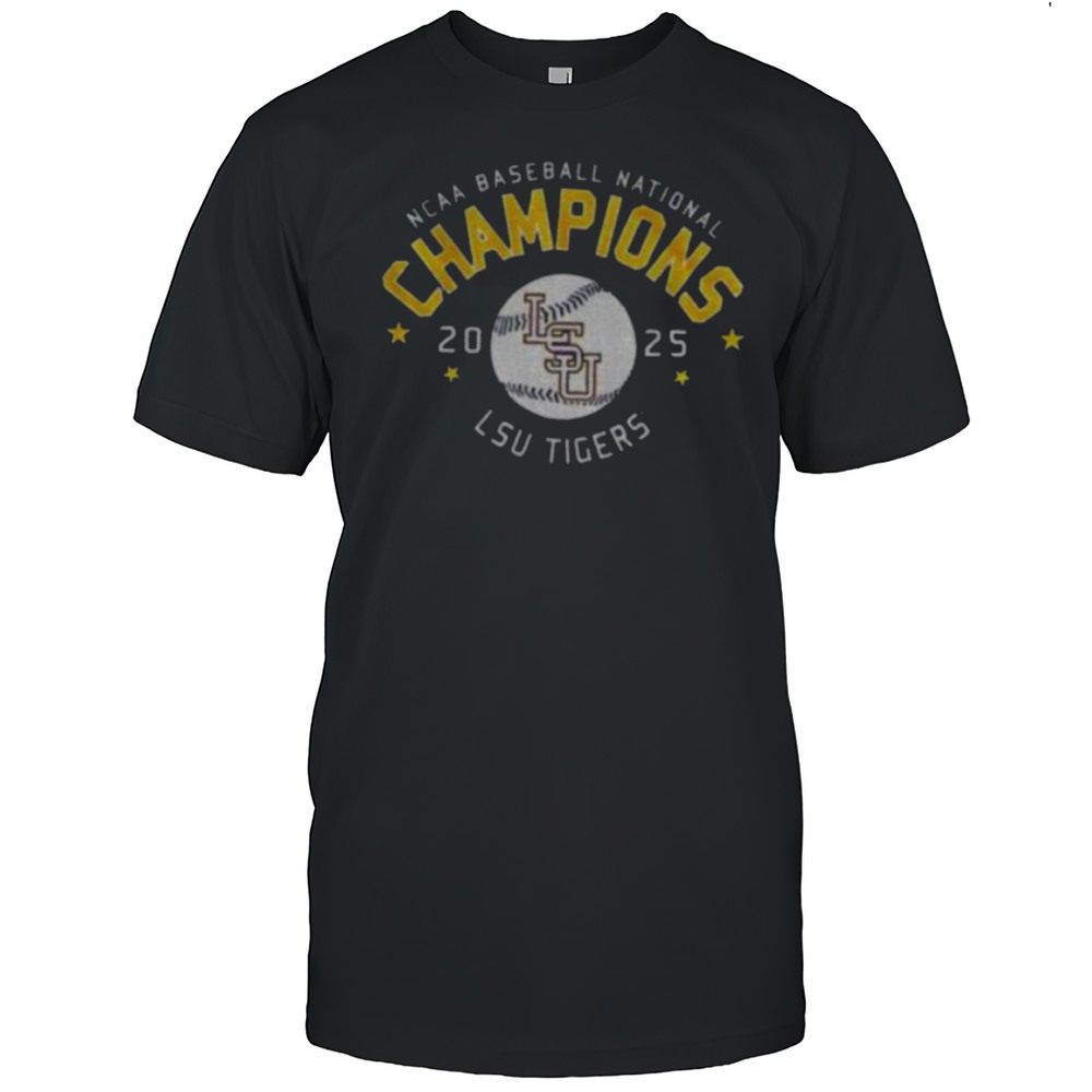 LSU Tigers The Victory 2025 MLB Baseball National Champions Shirt