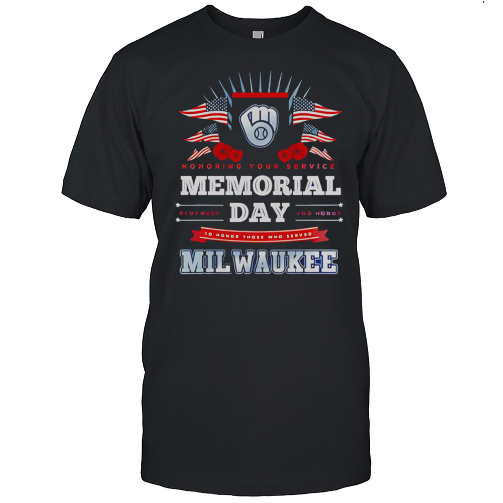 Milwaukee Brewers MLB X Memorial Day Baseball Shirt