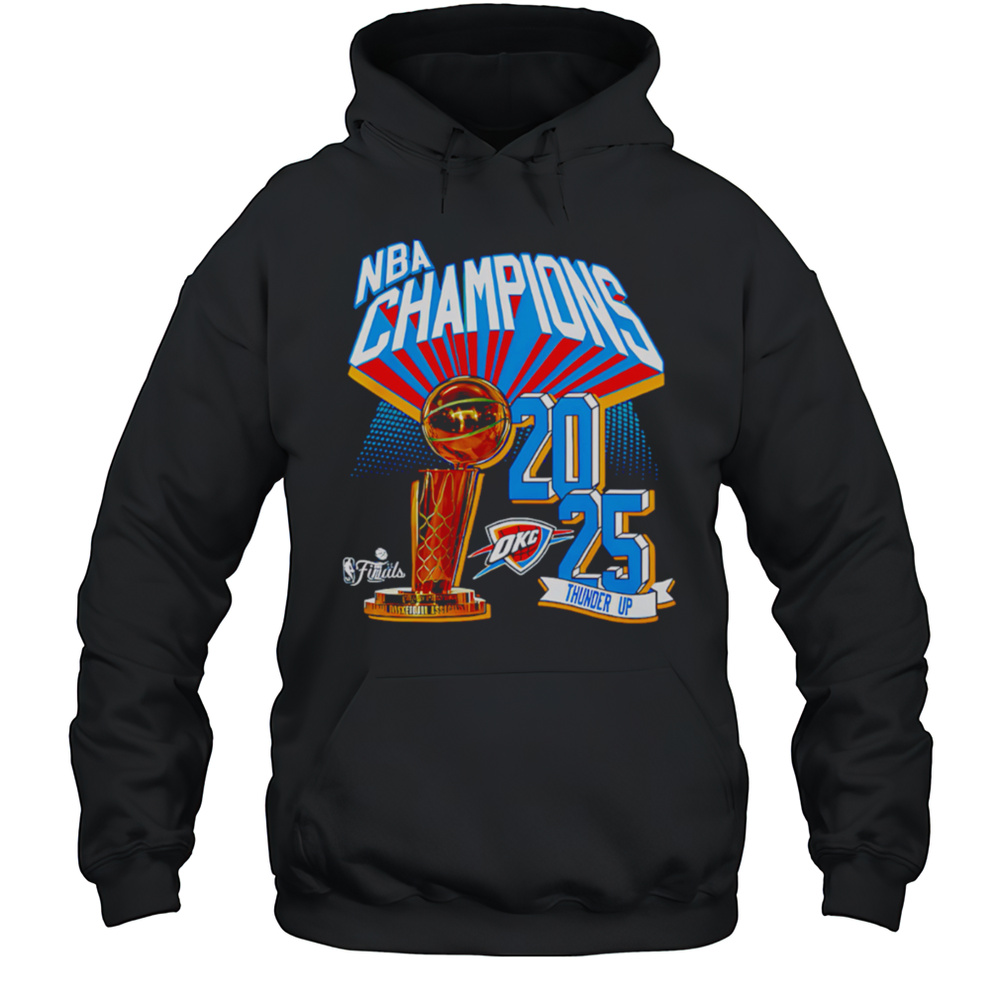 OKC 2025 NBA Finals Champions Battle Tested Shirt Unisex Hoodie