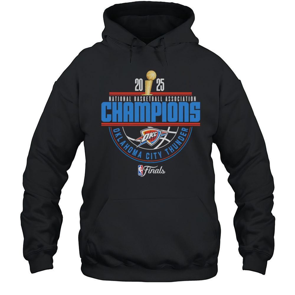 Okc Thunder 2025 Nba Champions Arch Shirt Unisex Hoodie