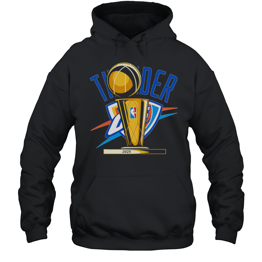 OKC THunder Cup 2025 Logo Shirt Unisex Hoodie