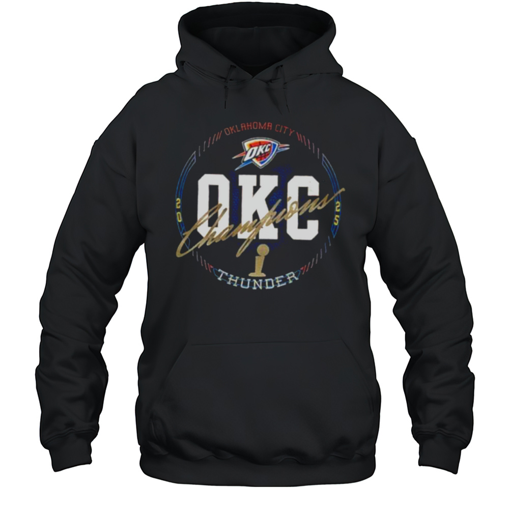 Oklahoma City Thunder Basketball 2025 NBA Finals Champions All Access Urban Shirt Unisex Hoodie