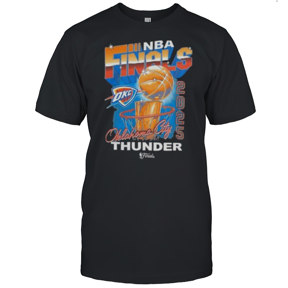 Oklahoma City Thunder NBA Finals 2025 Retro Shirt