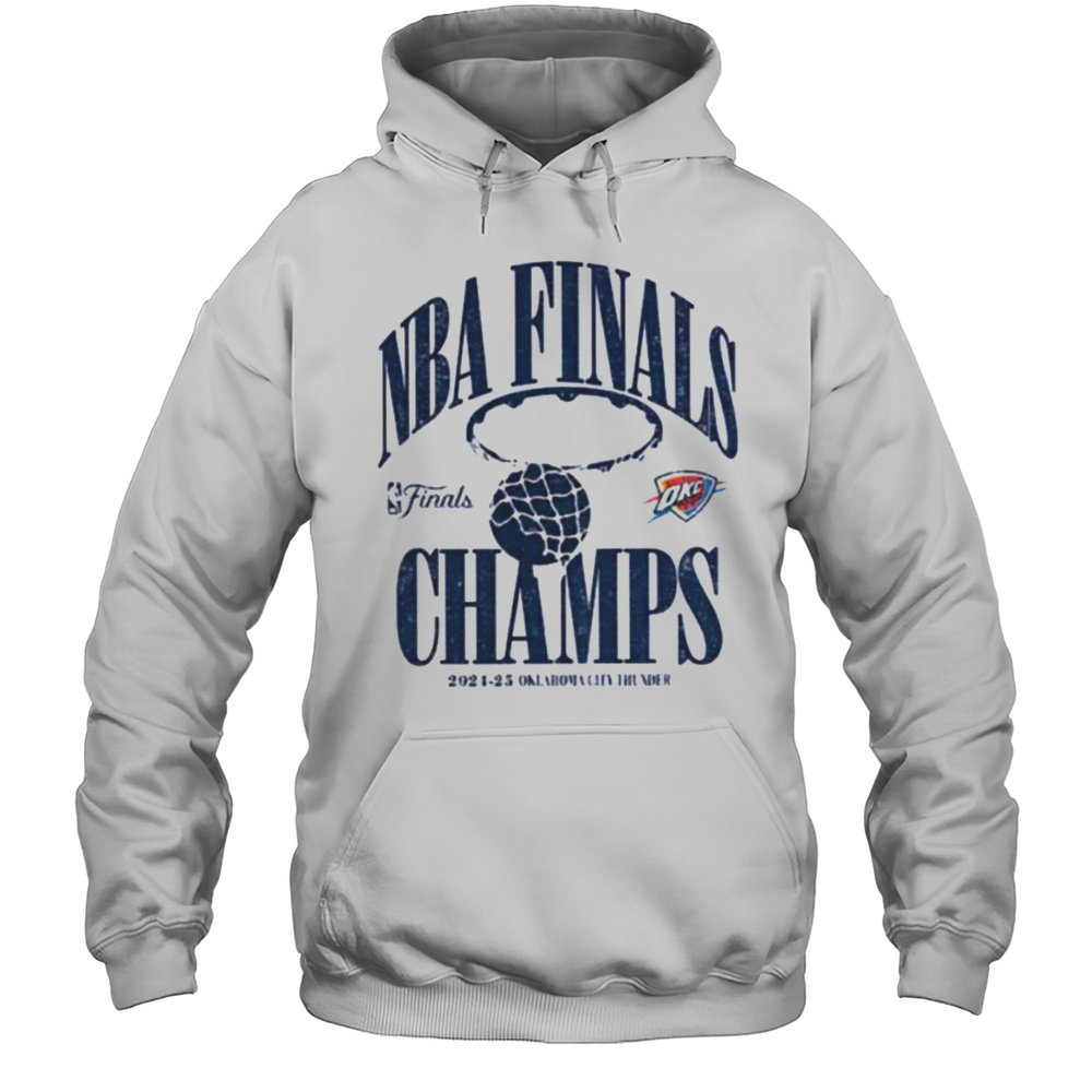 Oklahoma City Thunder Winner NBA Finals Champions 2025 Vintage Shirt Unisex Hoodie