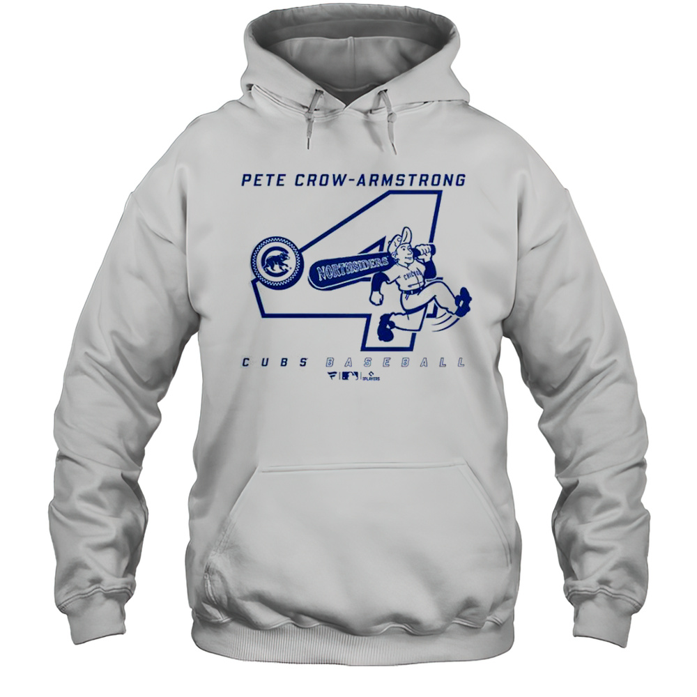 Pete Crow-Armstrong Chicago Cubs Graphic Player 4 T-Shirt Unisex Hoodie