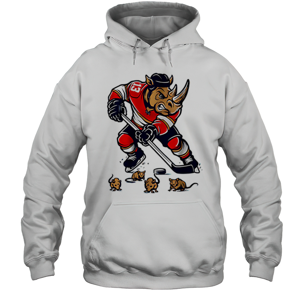 Sam Reinhart Rhino Mascot Shirt Unisex Hoodie