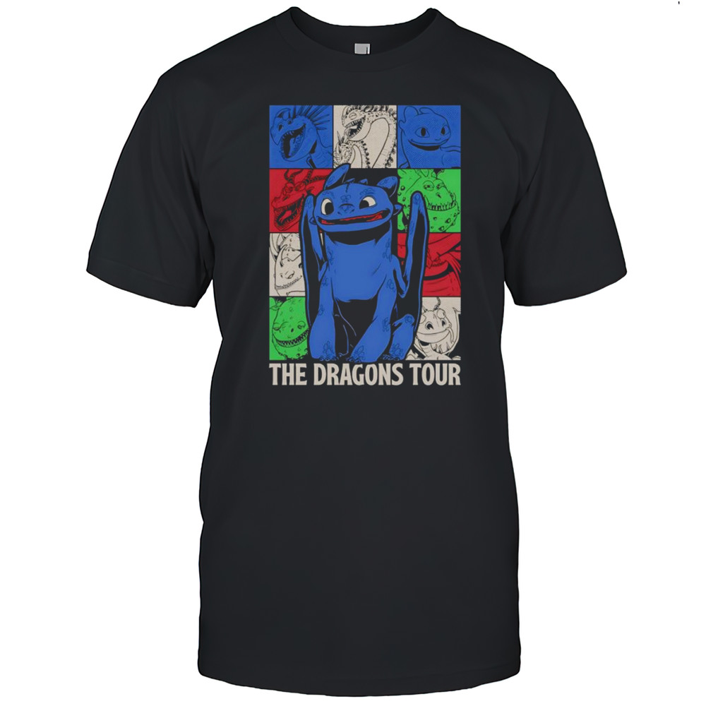 The Dragons Tour Toothless Shirt