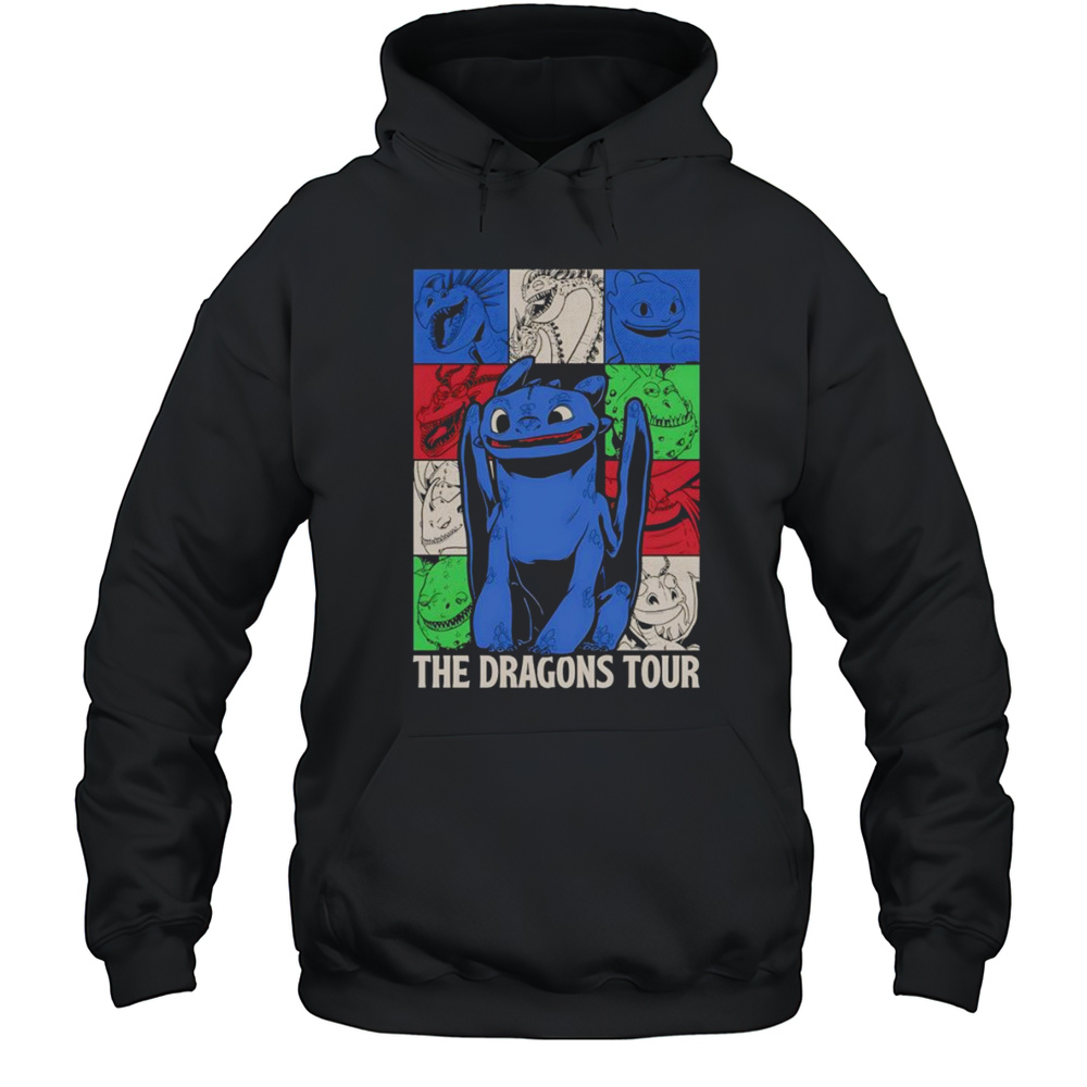The Dragons Tour Toothless Shirt Unisex Hoodie