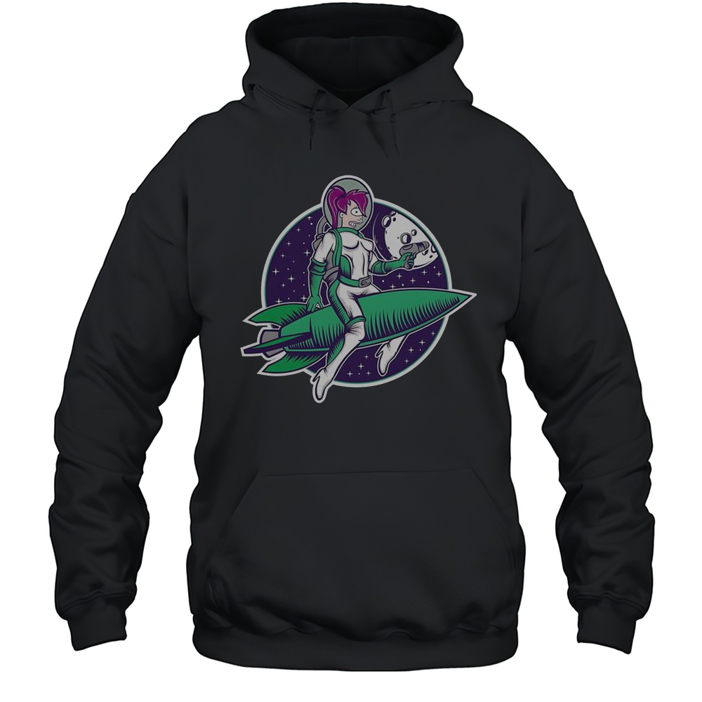 The Pinup From The Future Turanga Leela Futurama T-Shirt Unisex Hoodie