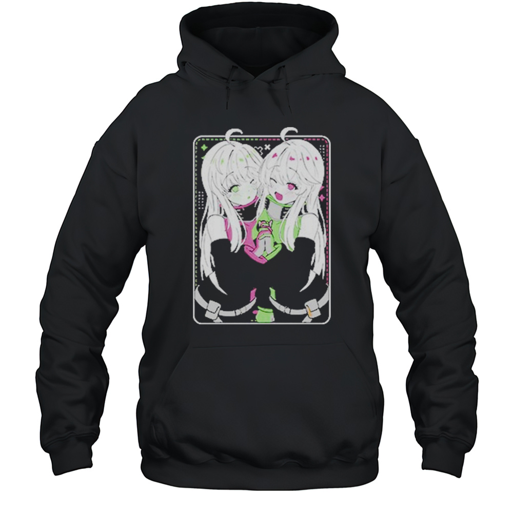 UWU Noena Yumeshiro Twin T-Shirt Unisex Hoodie
