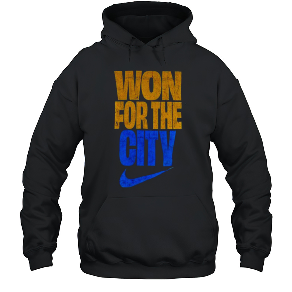 Won For The City Oklahoma City Thunder Nike NBA Finals Champions Winner 2025 Shirt Unisex Hoodie