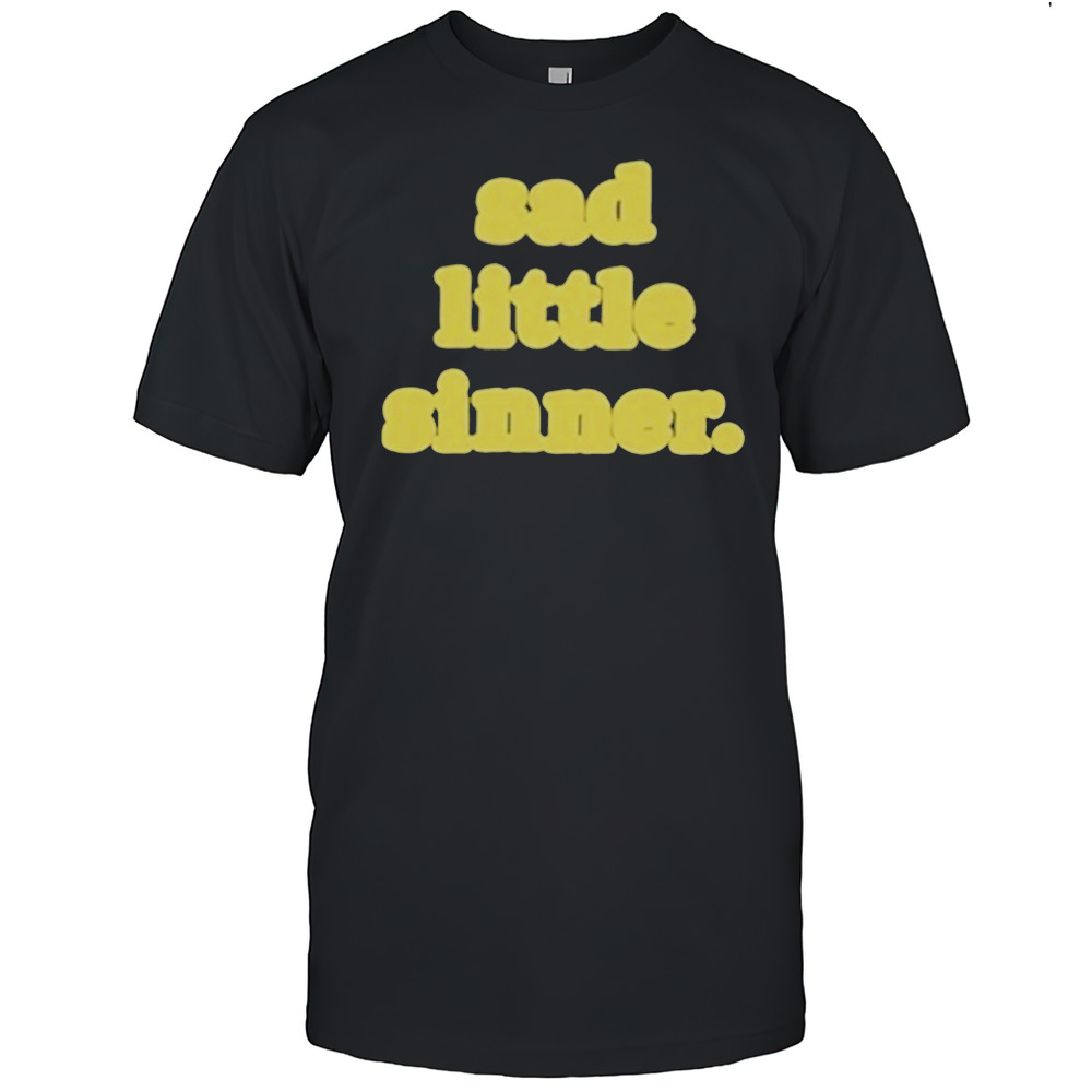Yellow Sad Little Sinner T-Shirt
