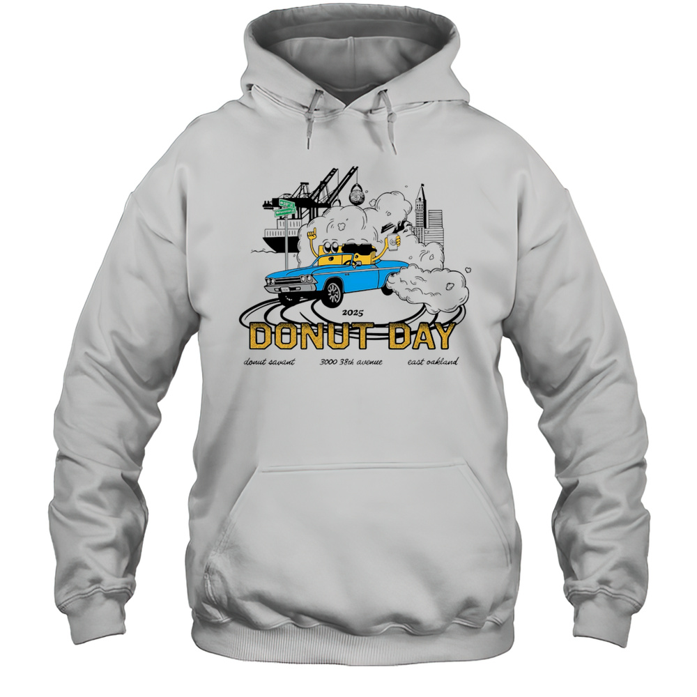 2025 Donut Day Shirt Unisex Hoodie