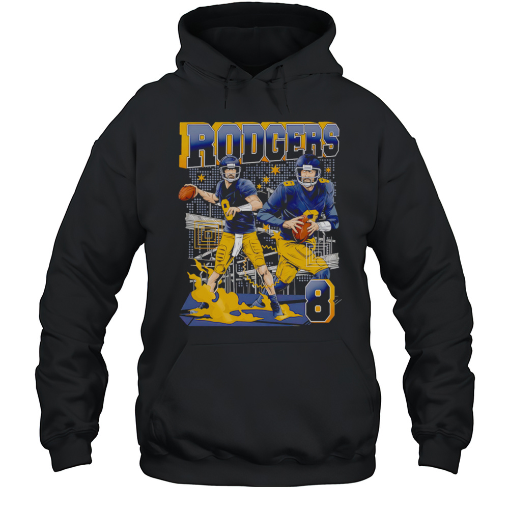 Aaron Rodgers 8 Pittsburgh Steelers City Shirt Unisex Hoodie