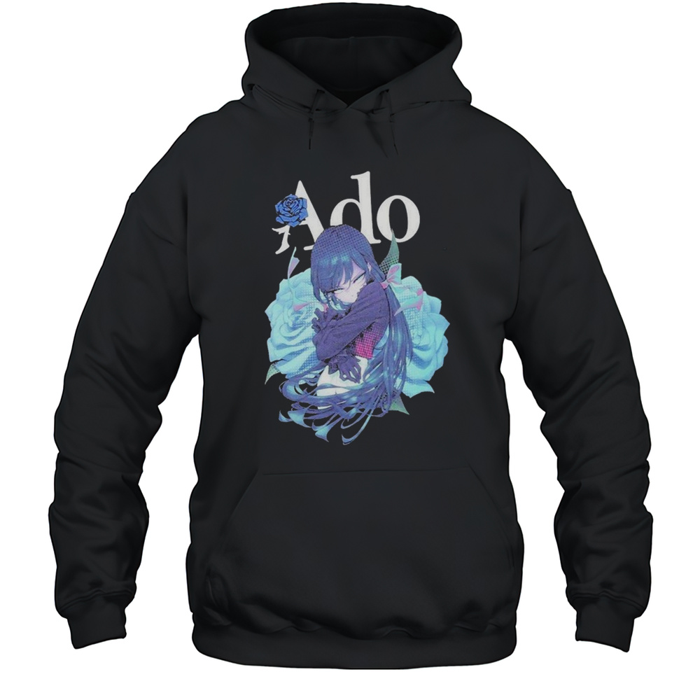 Ado Roses Pose T-shirt Unisex Hoodie