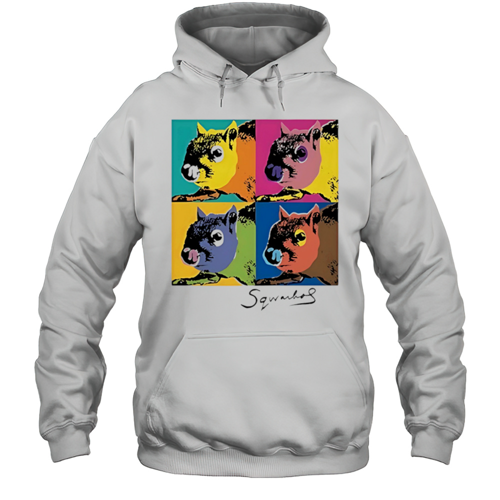 Andy Warhol Humor Sq Warhol Art Shirt Unisex Hoodie
