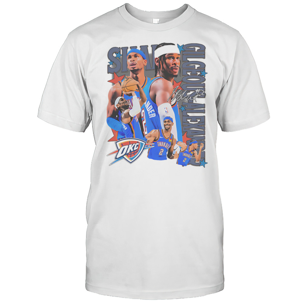 Athentiq Shai Gilgeous Alexander OKC Shirt