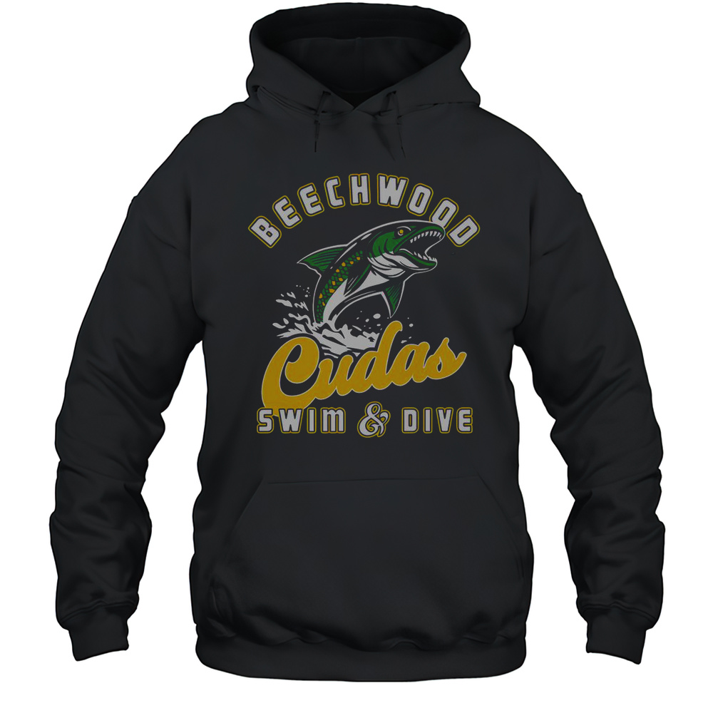 Beechwood Cudas Swim  Dive T-Shirt Unisex Hoodie