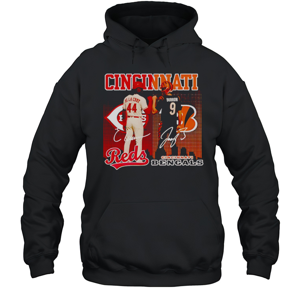 CincinnatI Bengals And Reds Star Power Shirt Unisex Hoodie
