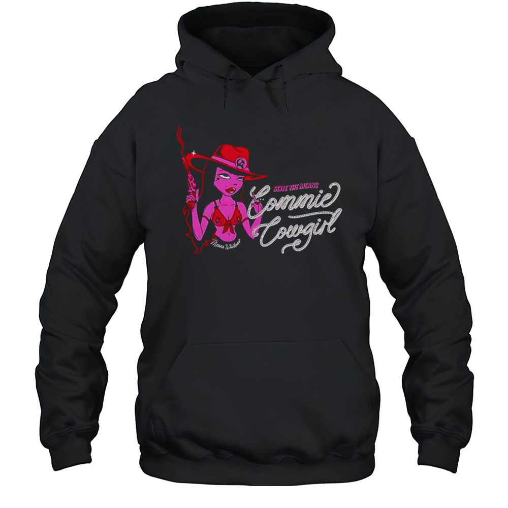 Commie Cowgirl Shirt Unisex Hoodie