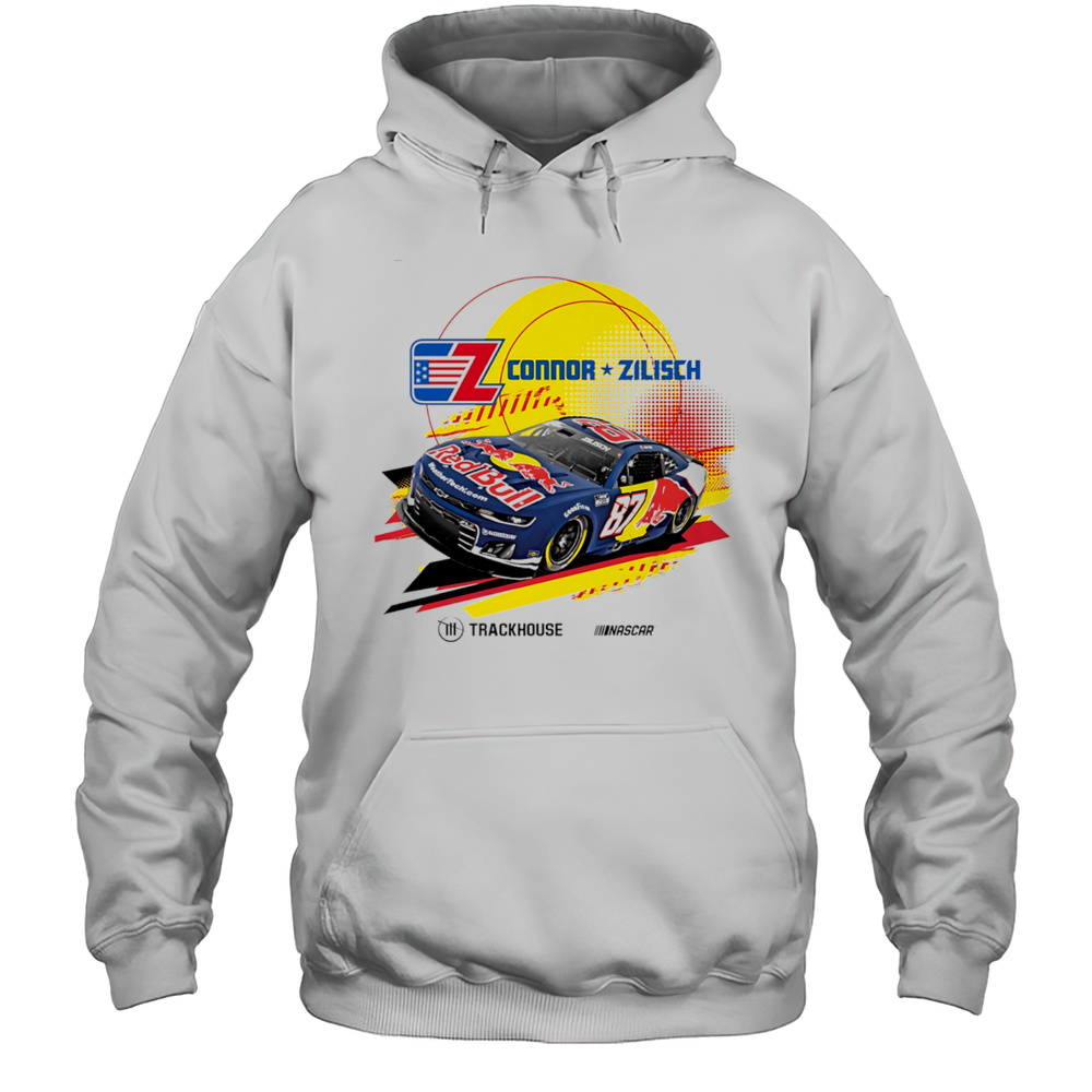 Connor Zilisch Trackhouse Racing Team Red Bull Car Shirt Unisex Hoodie