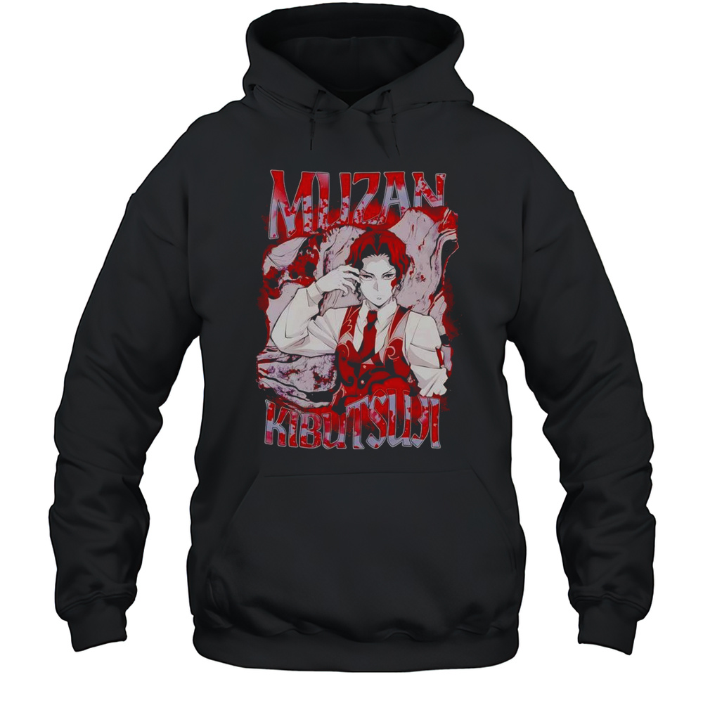 Demon Slayer Kimetsu No Yaiba Muzan Smoke Shirt Unisex Hoodie