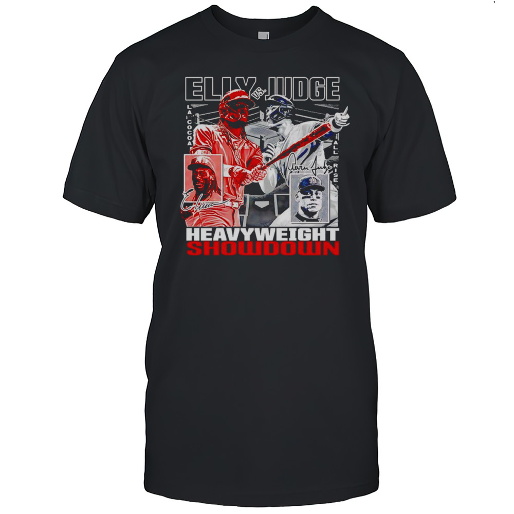 Elly Vs Judge Heavyweight Showdown Shirt