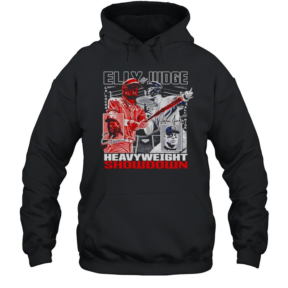 Elly Vs Judge Heavyweight Showdown Shirt Unisex Hoodie