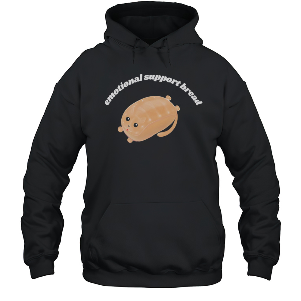 Emotional Support Bread Catloaf Shirt Unisex Hoodie
