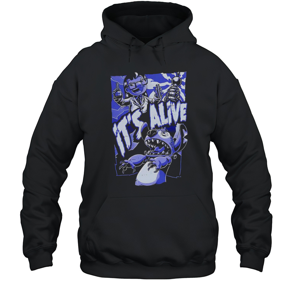 Experiment Space Monster Lilo And Stitch Shirt Unisex Hoodie